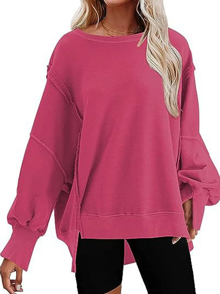 Autumn-Winter Mock Neck Sweater
