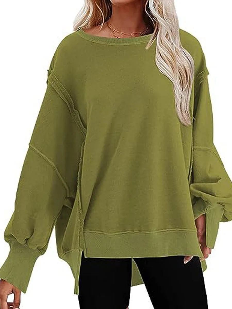 Autumn-Winter Mock Neck Sweater
