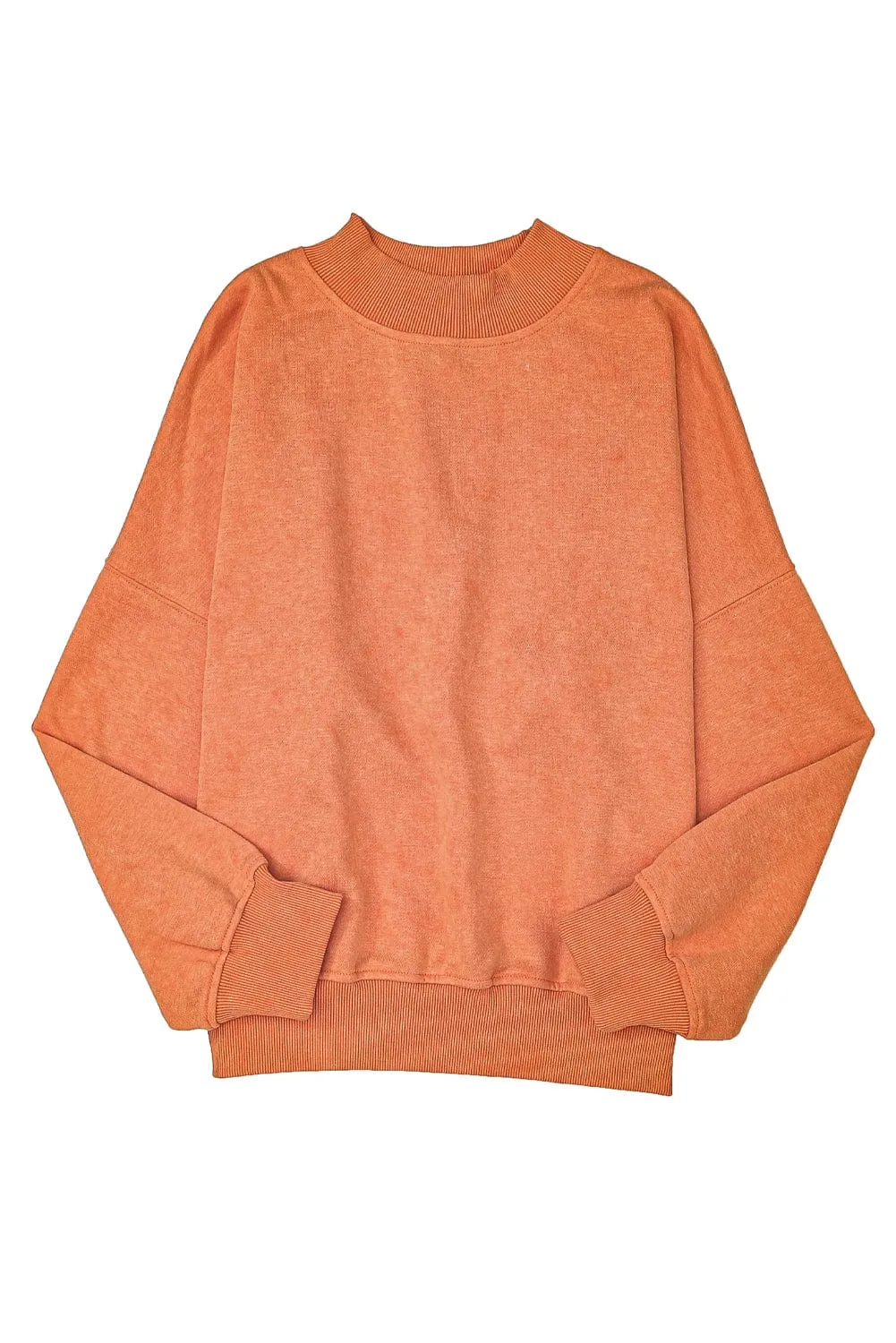 Autumn-Winter Mock Neck Sweater
