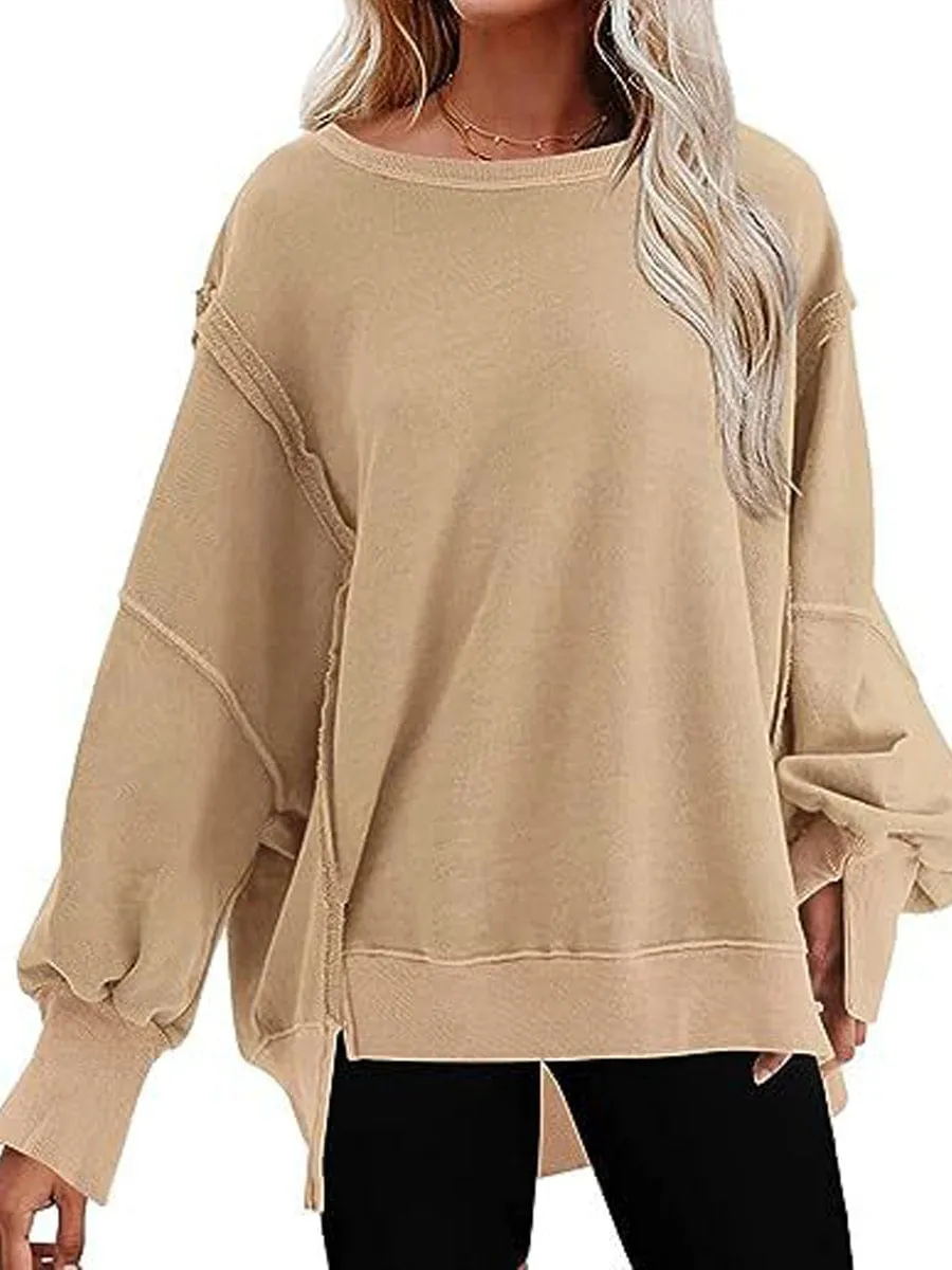 Autumn-Winter Mock Neck Sweater