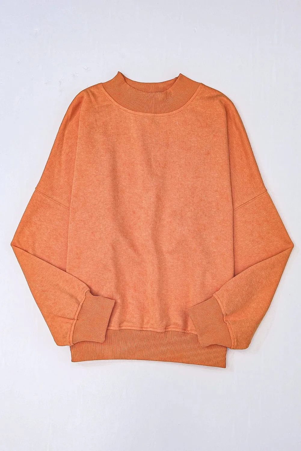 Autumn-Winter Mock Neck Sweater