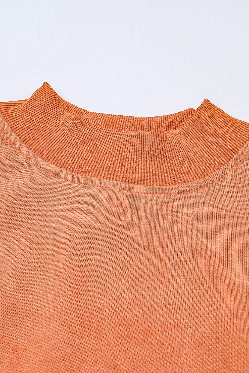 Autumn-Winter Mock Neck Sweater