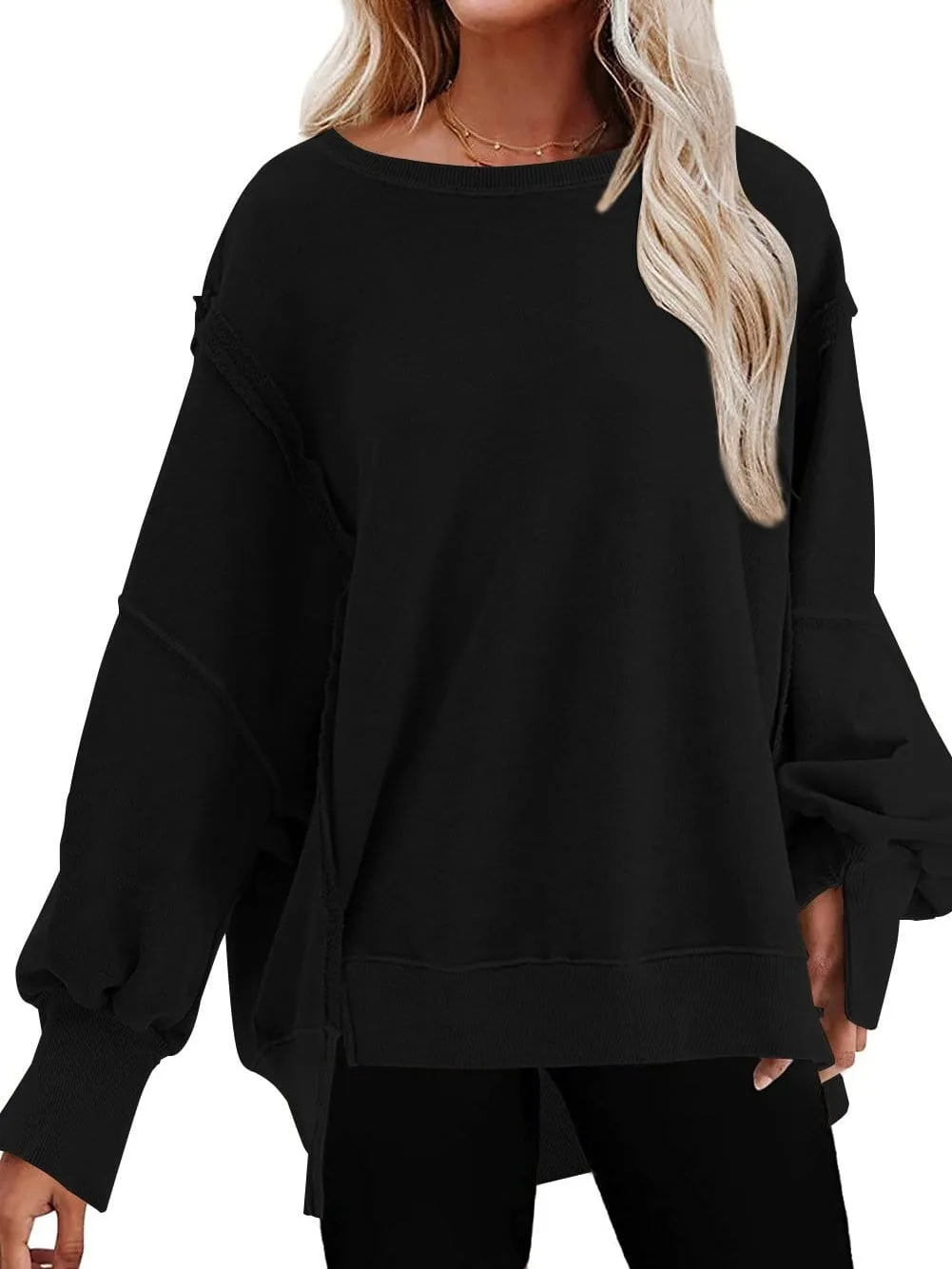Autumn-Winter Mock Neck Sweater