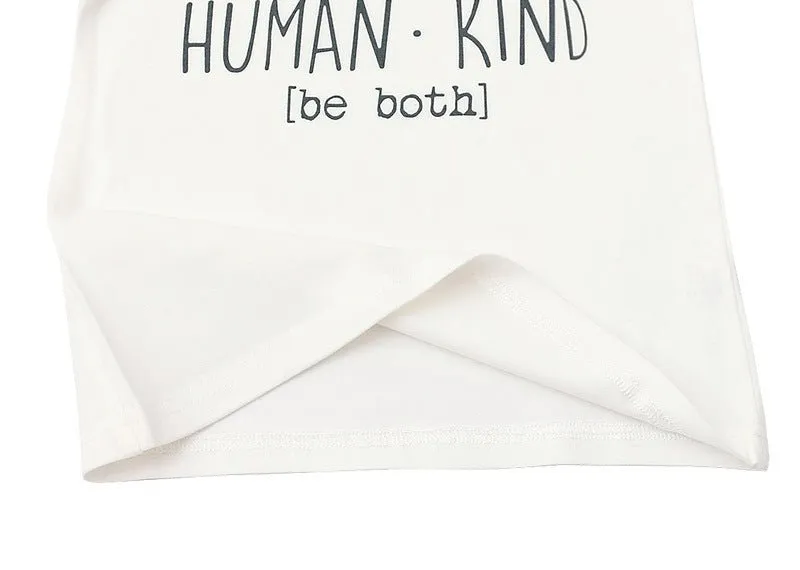 Baby/Toddler Letter Print White Short-Sleeve T-shirt