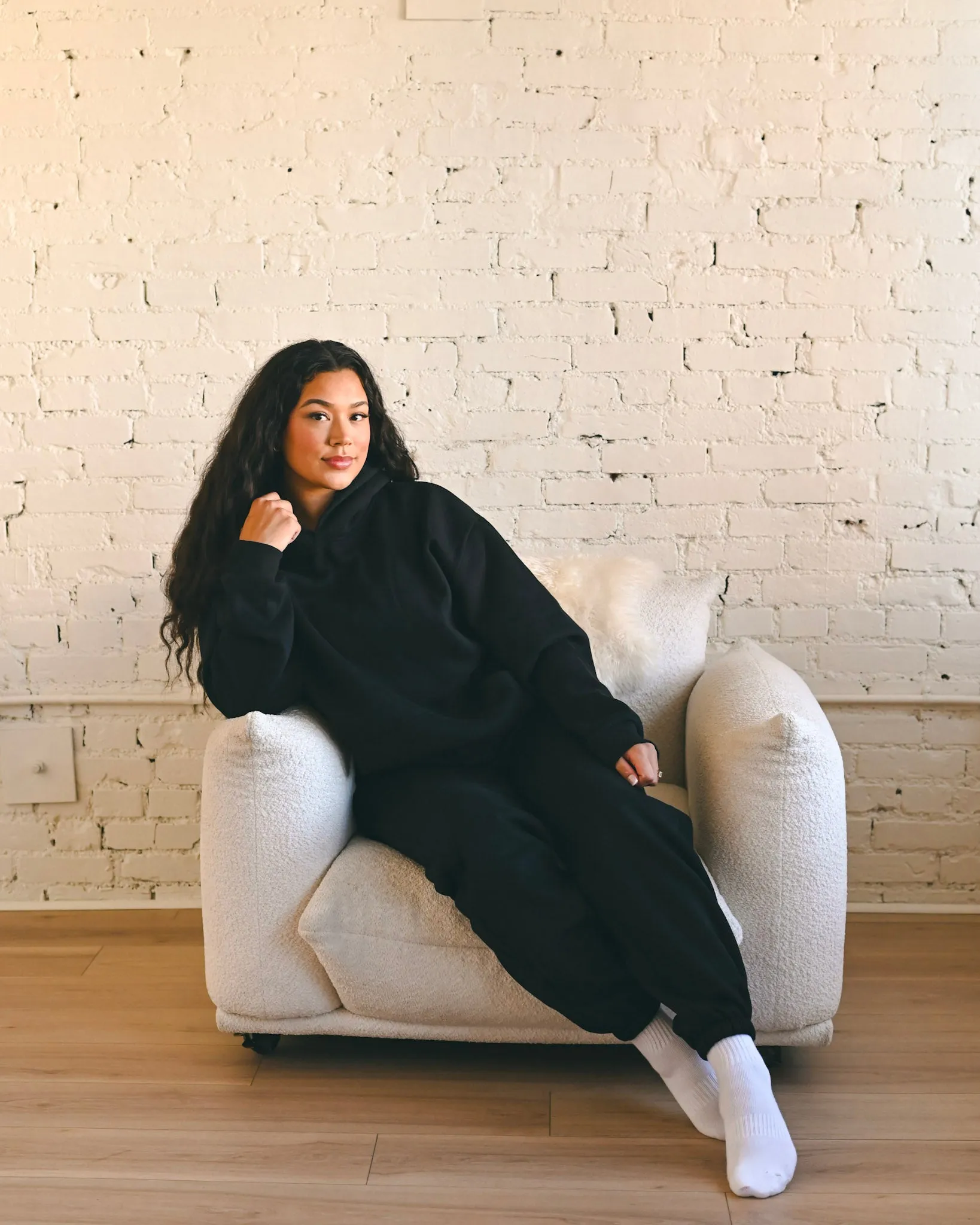 Black Ultra Cozy Fleece // Sweatpants