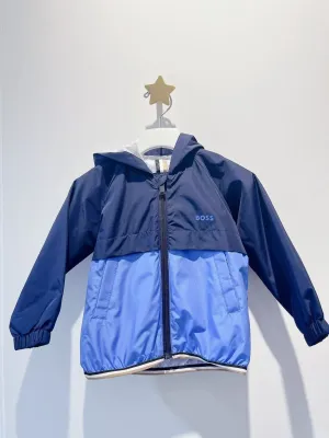 Boss Boys Hooded Colourblock Windbreaker