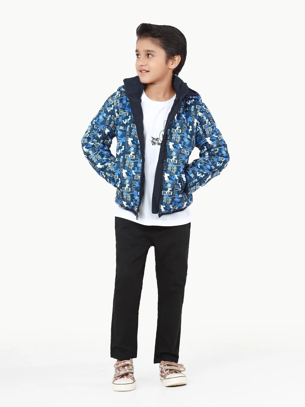 Boy's Blue Jacket - EBTJP22-006