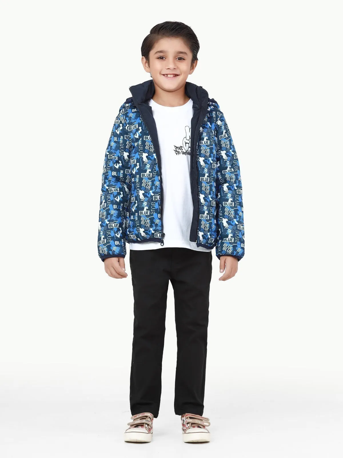 Boy's Blue Jacket - EBTJP22-006
