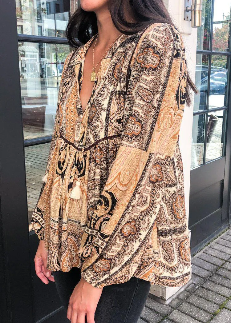 Calabria Peasant Blouse-***FINAL SALE***