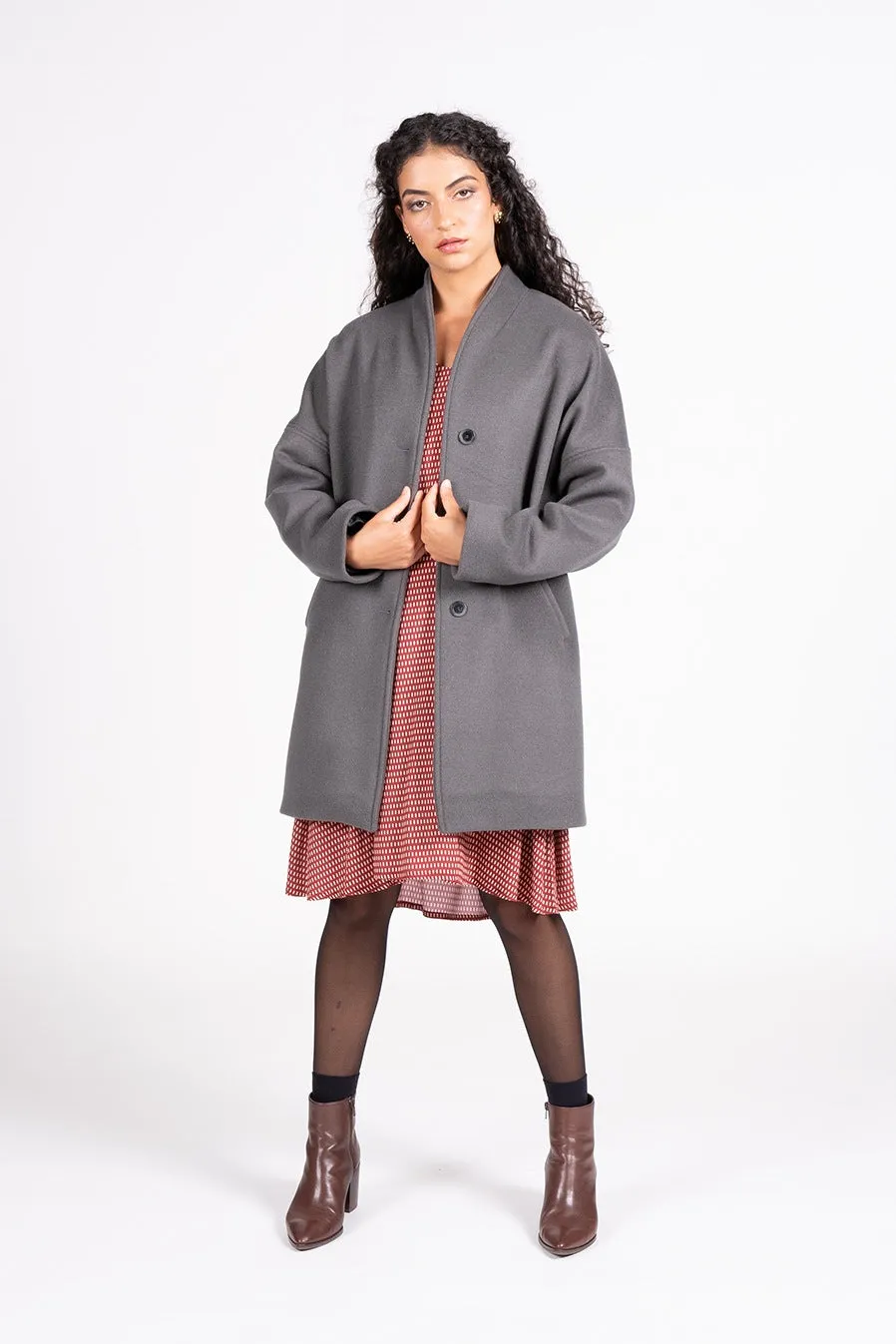 Charlotte Coat - Sea Foam