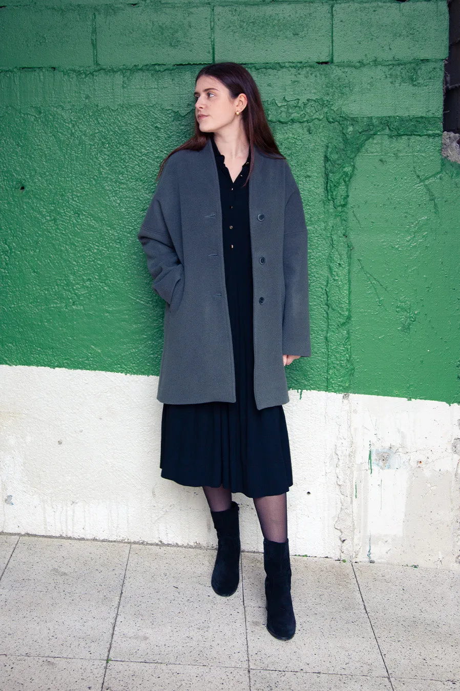 Charlotte Coat - Sea Foam