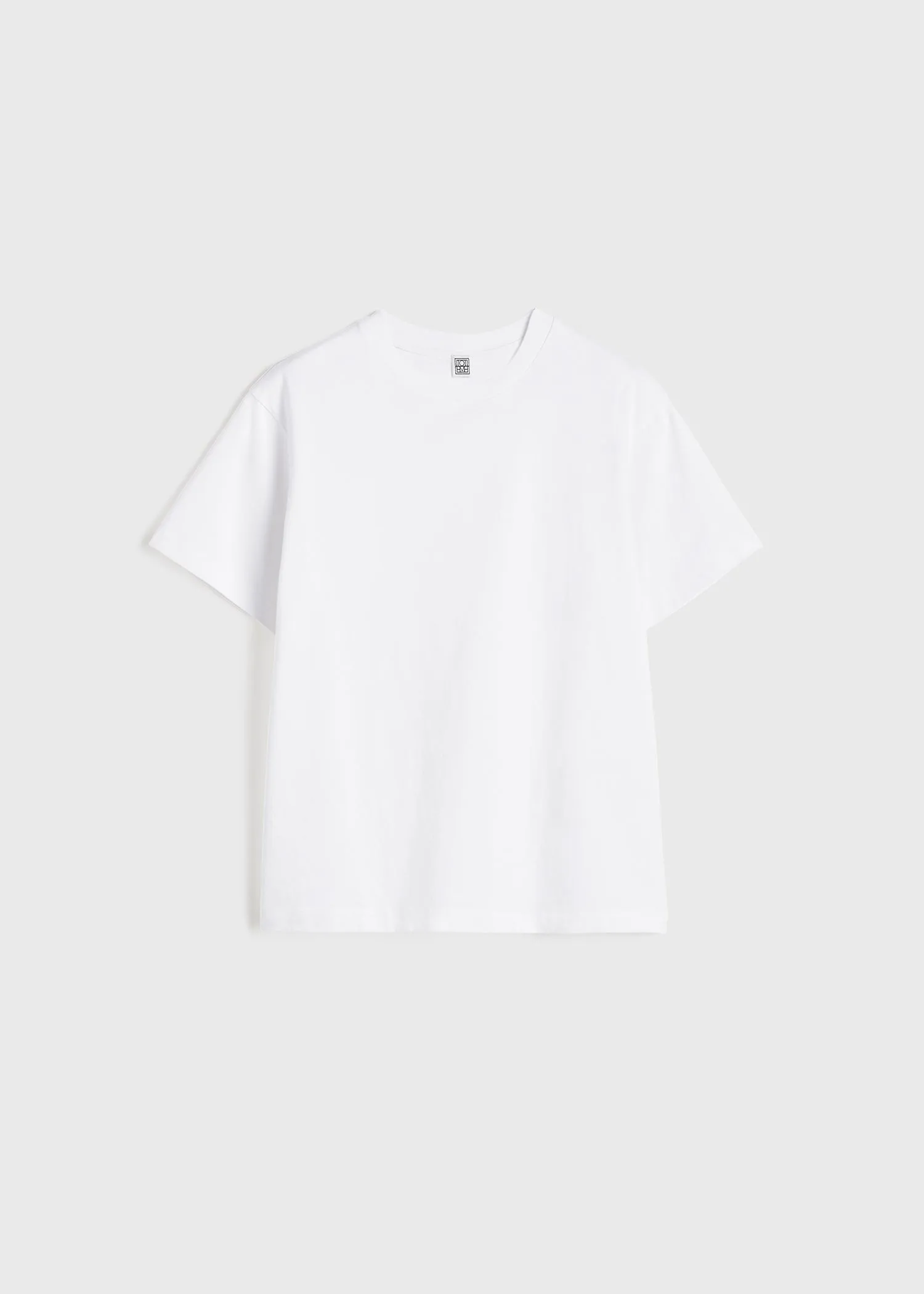 Classic cotton tee off white