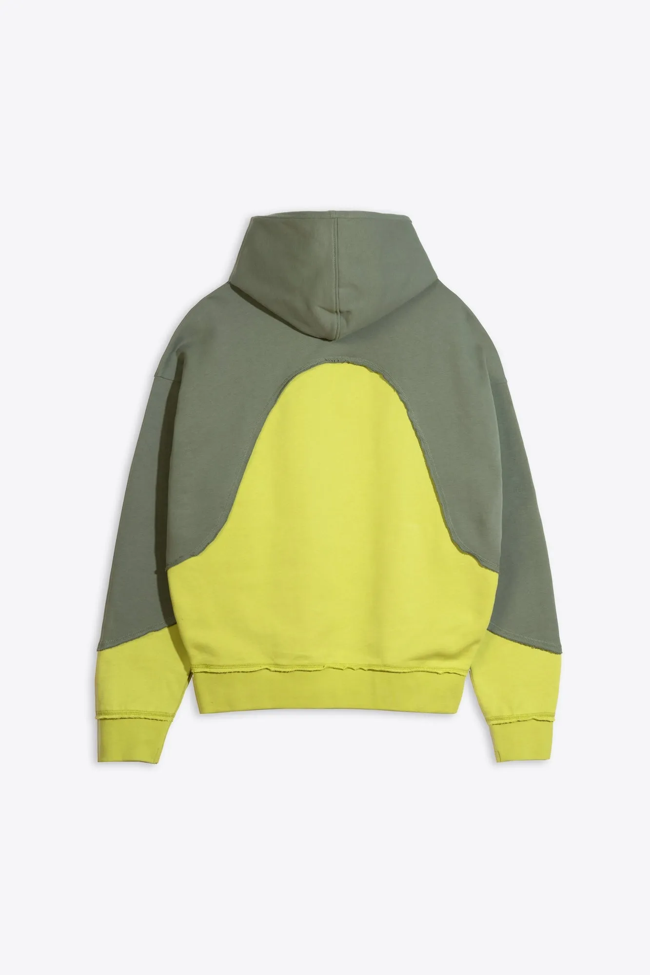 Crescent Blocked Hoodie (Algae)