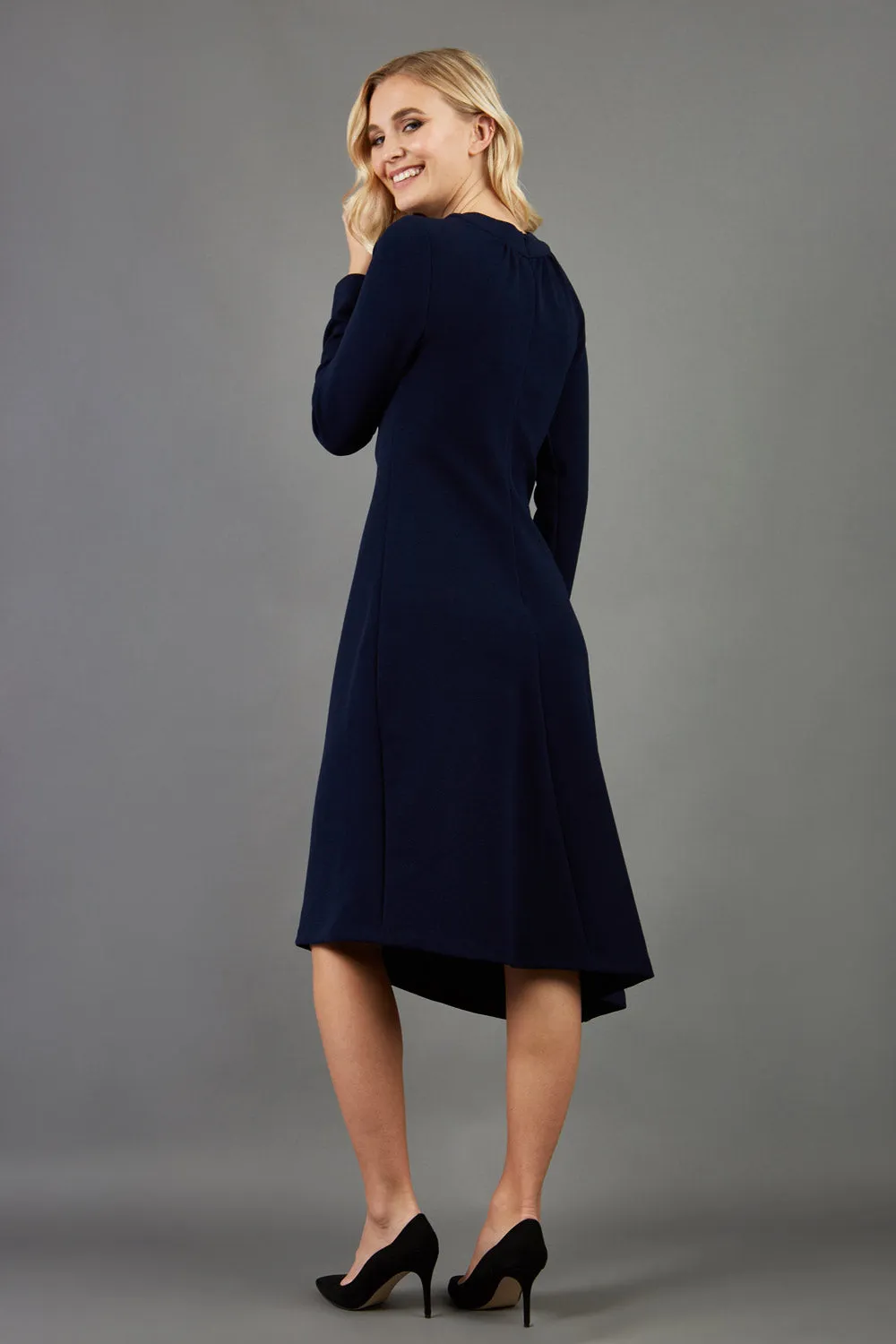 Dartington Asymmetrical Midi Dress