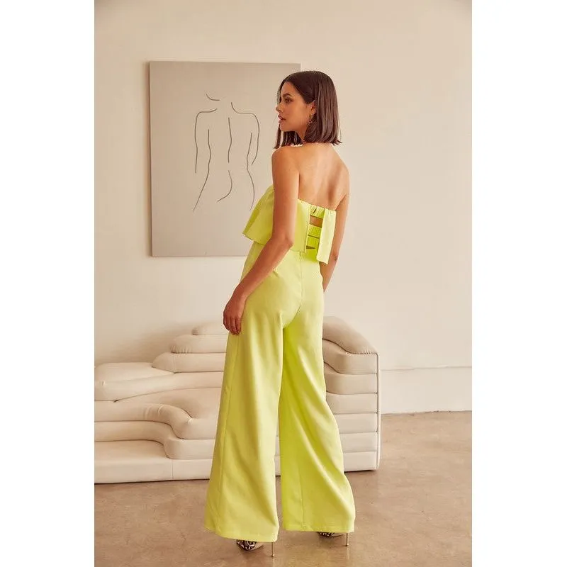 DO   BE COLLECTION Sleeveless Wide-leg Jumpsuit