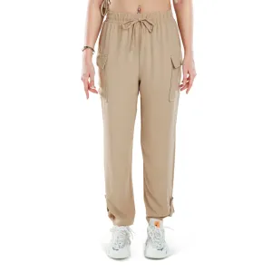 Drawstring Waistband Cargo Pants