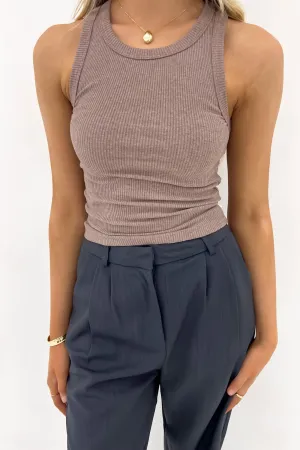 Ella Tank Brown