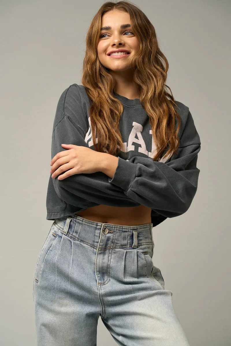High Waist Balloon Jeans