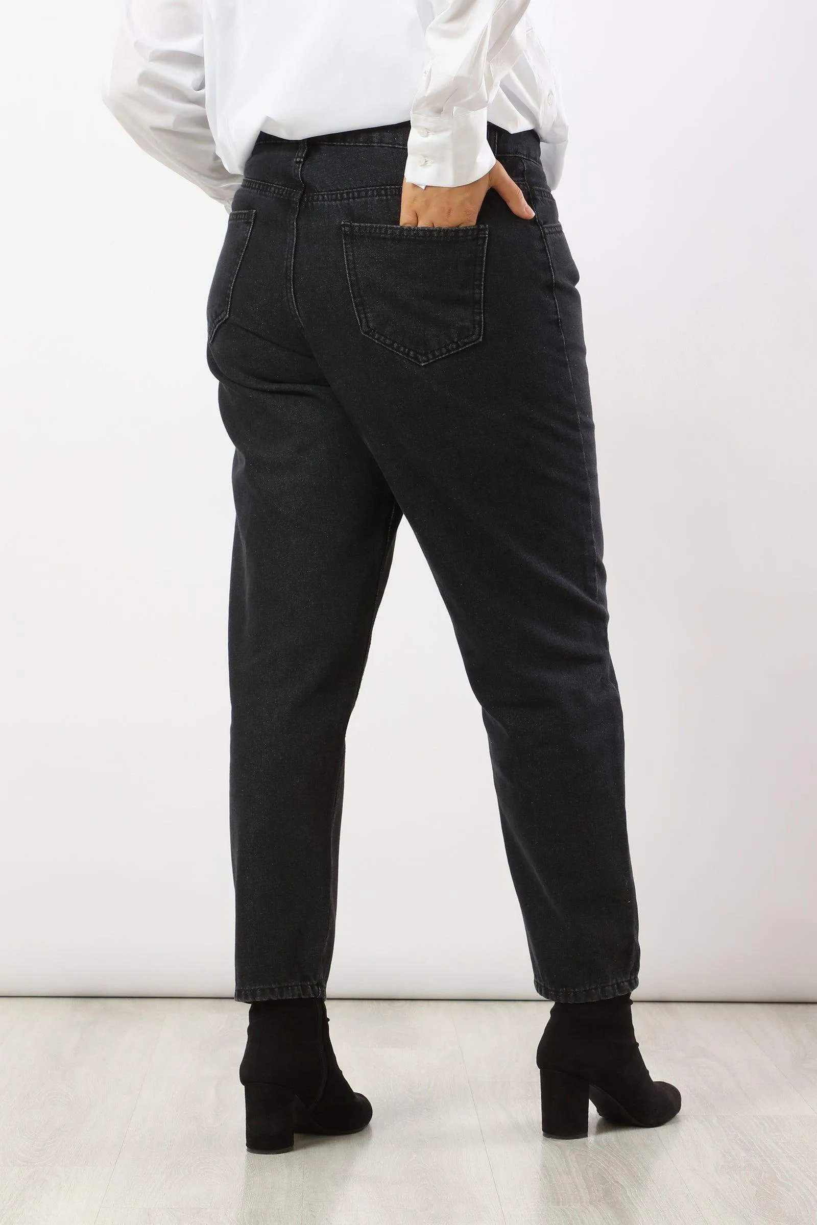 High Waisted Mom Jeans