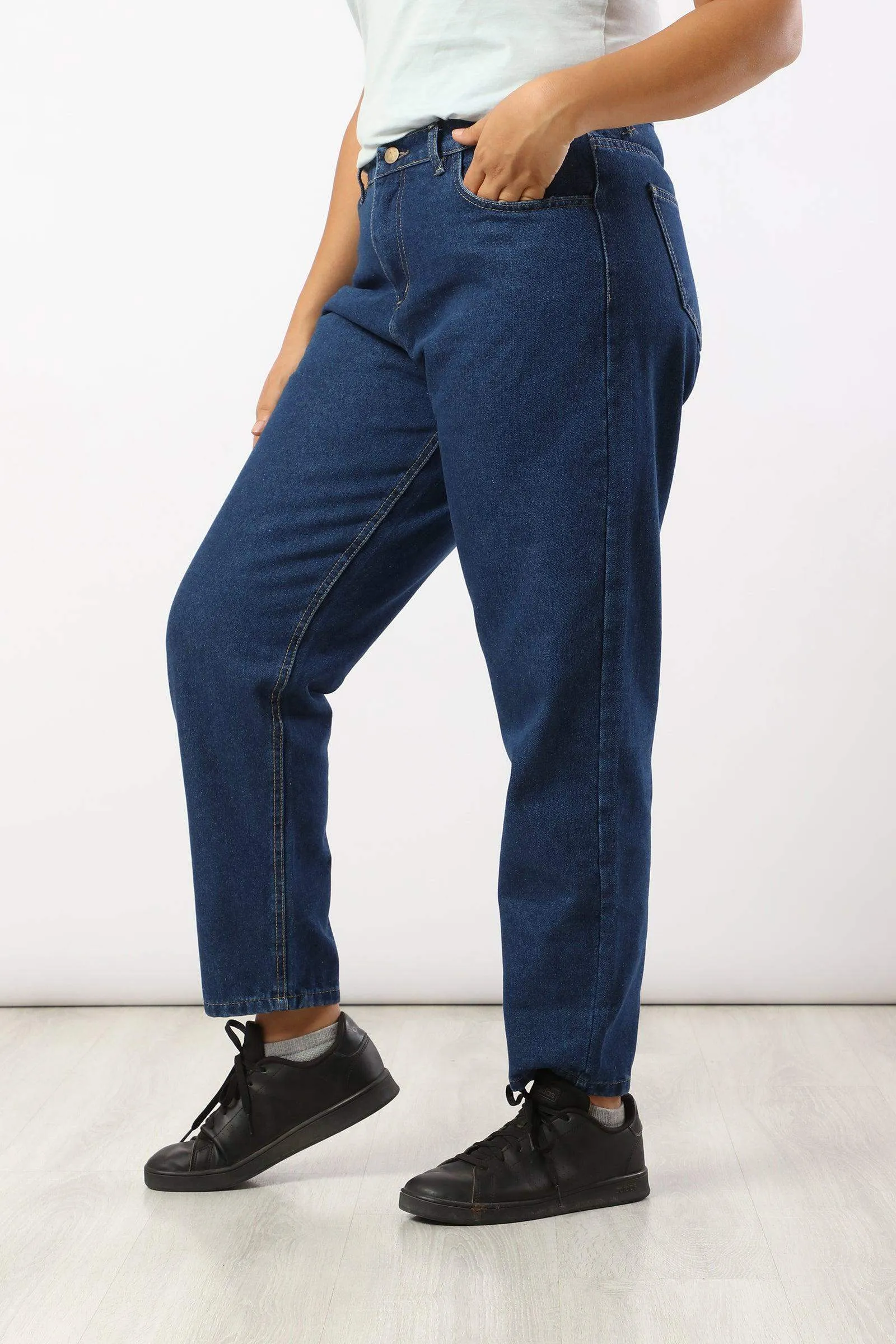 High Waisted Mom Jeans