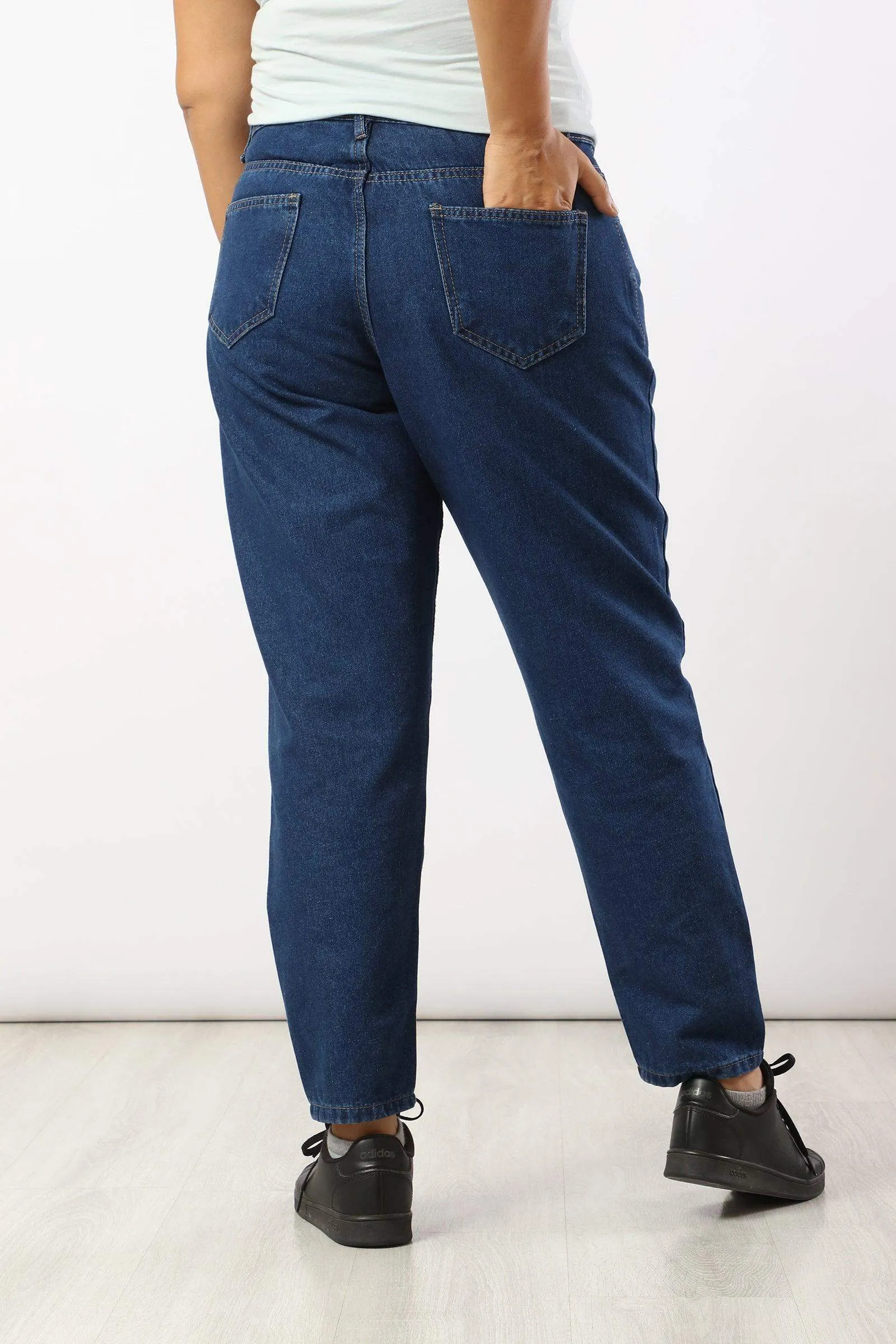 High Waisted Mom Jeans