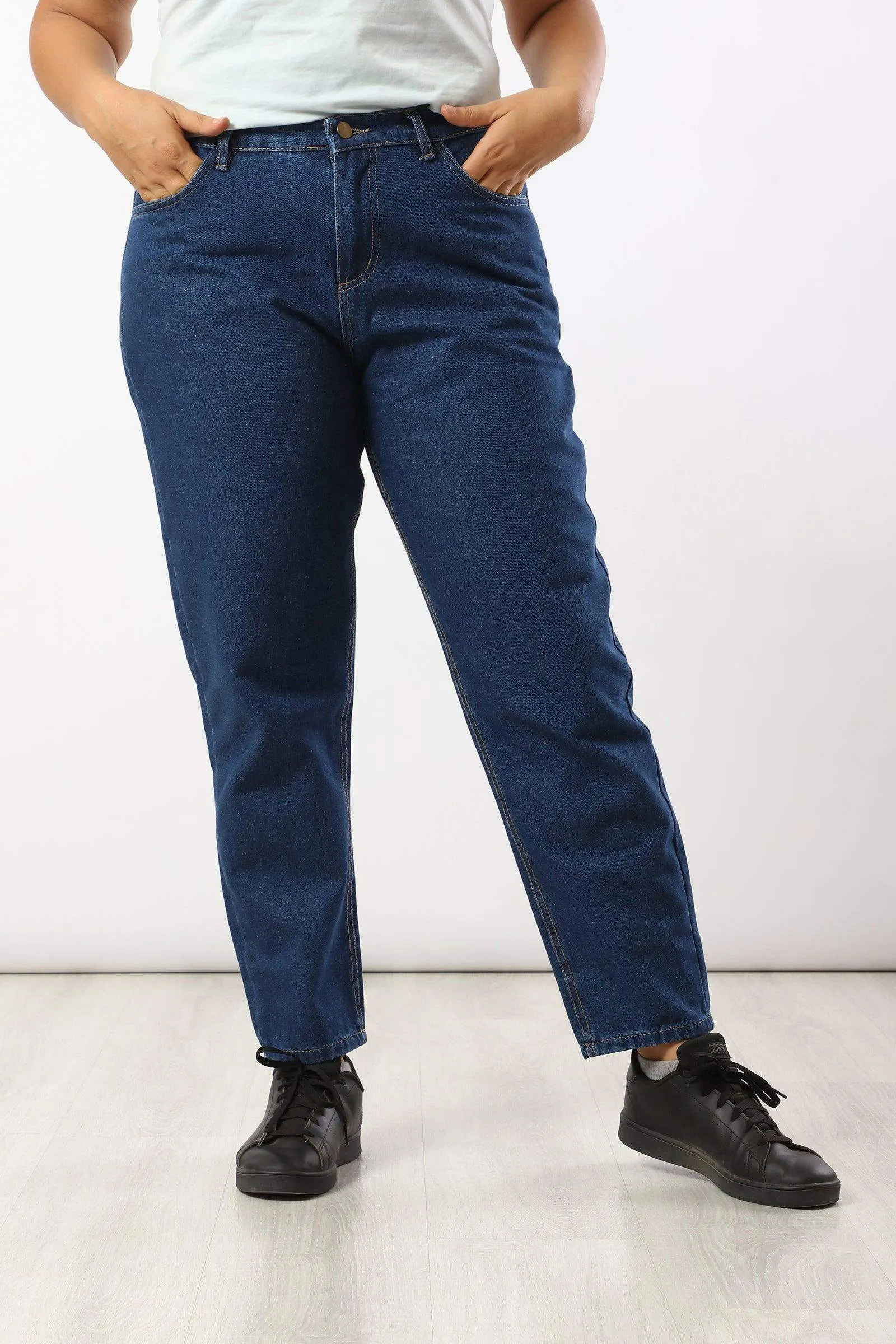 High Waisted Mom Jeans