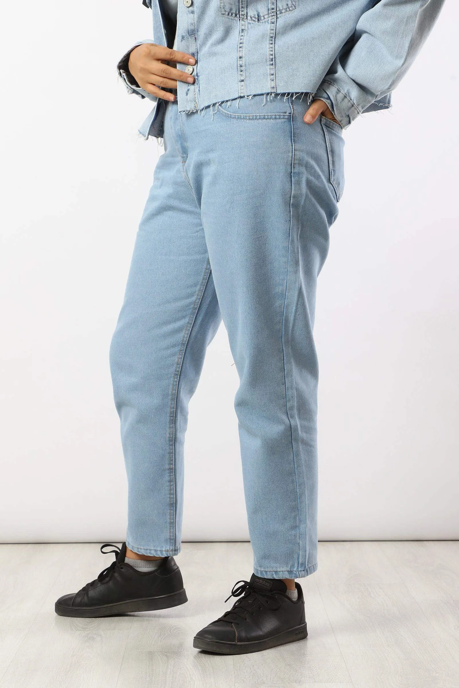 High Waisted Mom Jeans