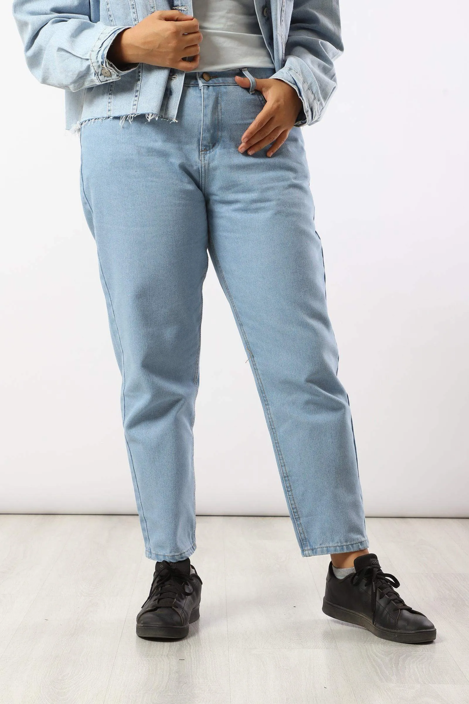 High Waisted Mom Jeans