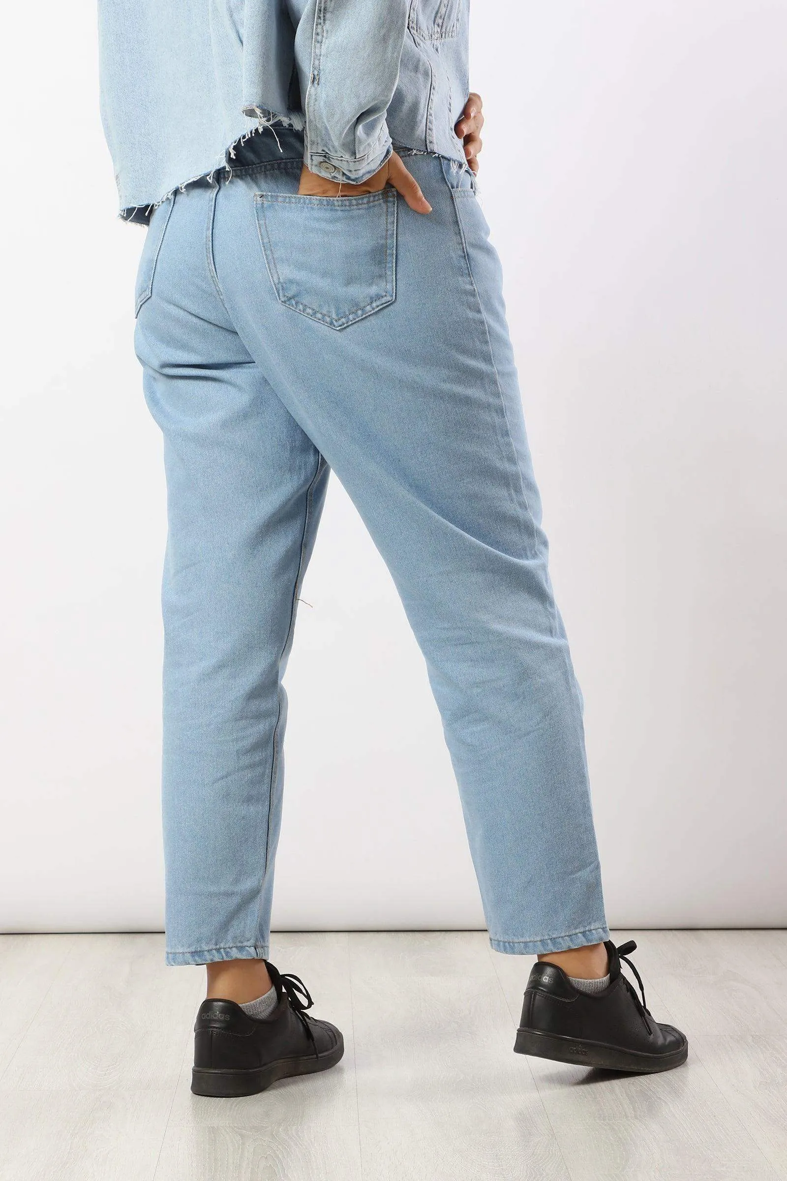 High Waisted Mom Jeans