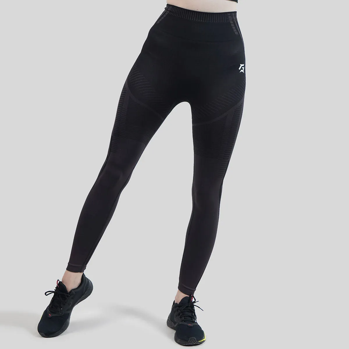 Impulse Seamless Leggings (Black)