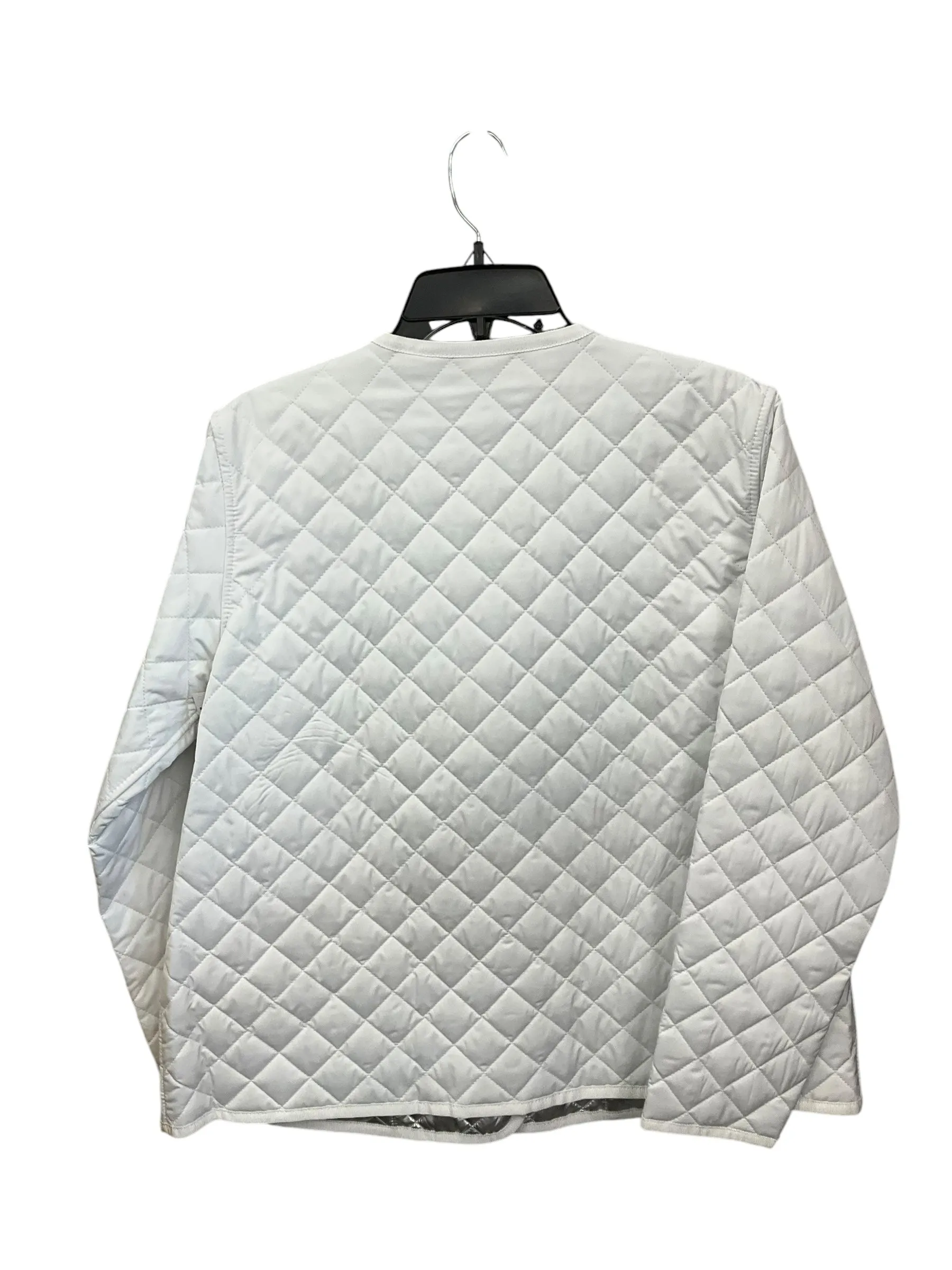 Jacket Puffer & Quilted By Clothes Mentor In White, Size: L