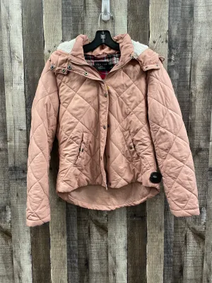 Jacket Puffer & Quilted By Love Tree In Pink, Size: S