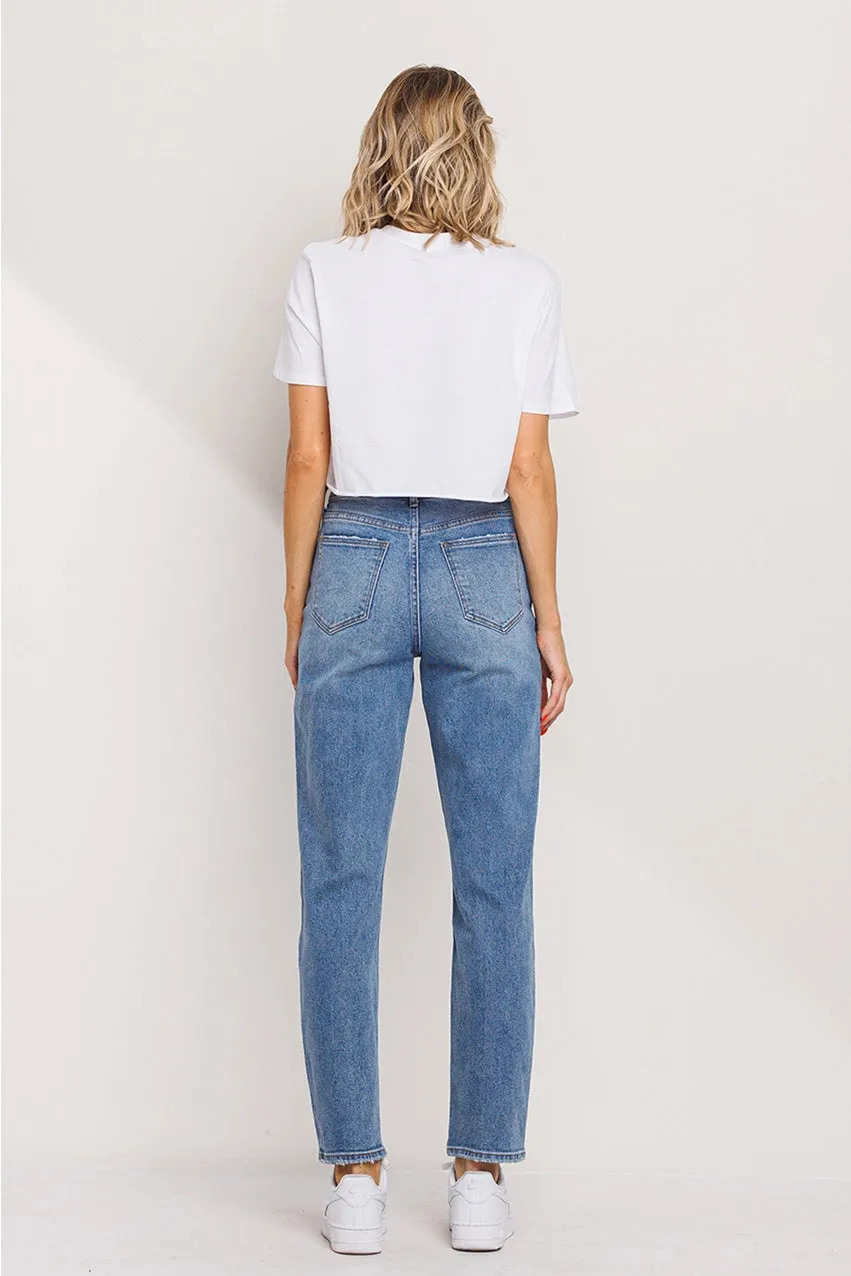 Jelly Jeans High Rise Tapered Mom Jeans