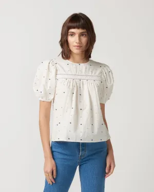 Kinny Puff Sleeves Blouse