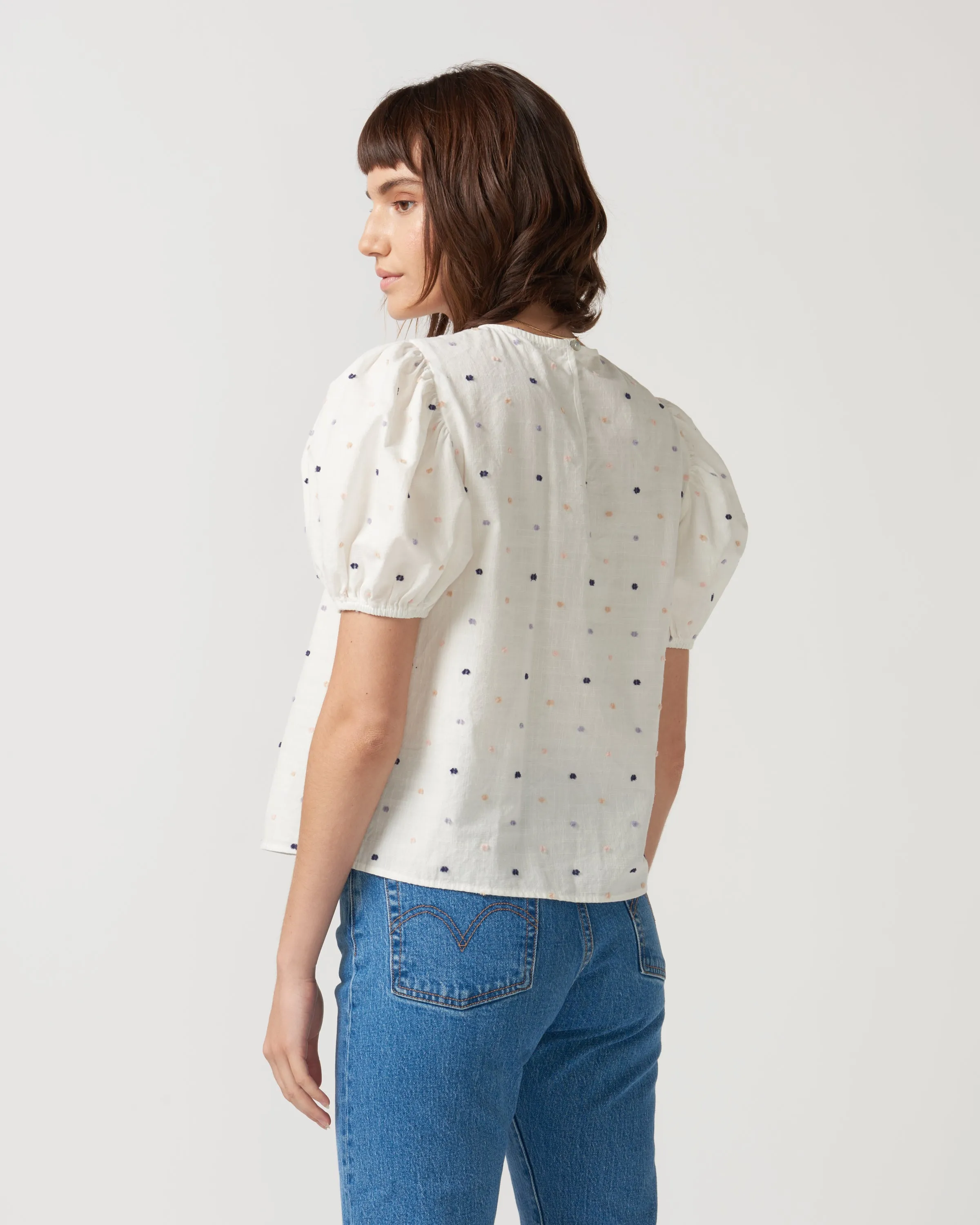 Kinny Puff Sleeves Blouse