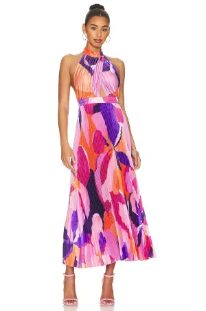 L'IDEE Renaissance Gown in Capri Print Pink Size 6, 8