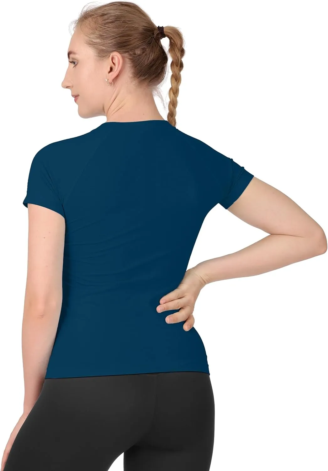 MathCat Workout Shirts for Women,Workout Tops for Women Short Sleeve,Yoga T Shirts for Women,Breathable Athletic Gym Shirts