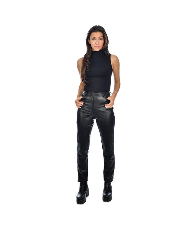 MAUDE MOCKNECK SLEEVELESS BODYSUIT