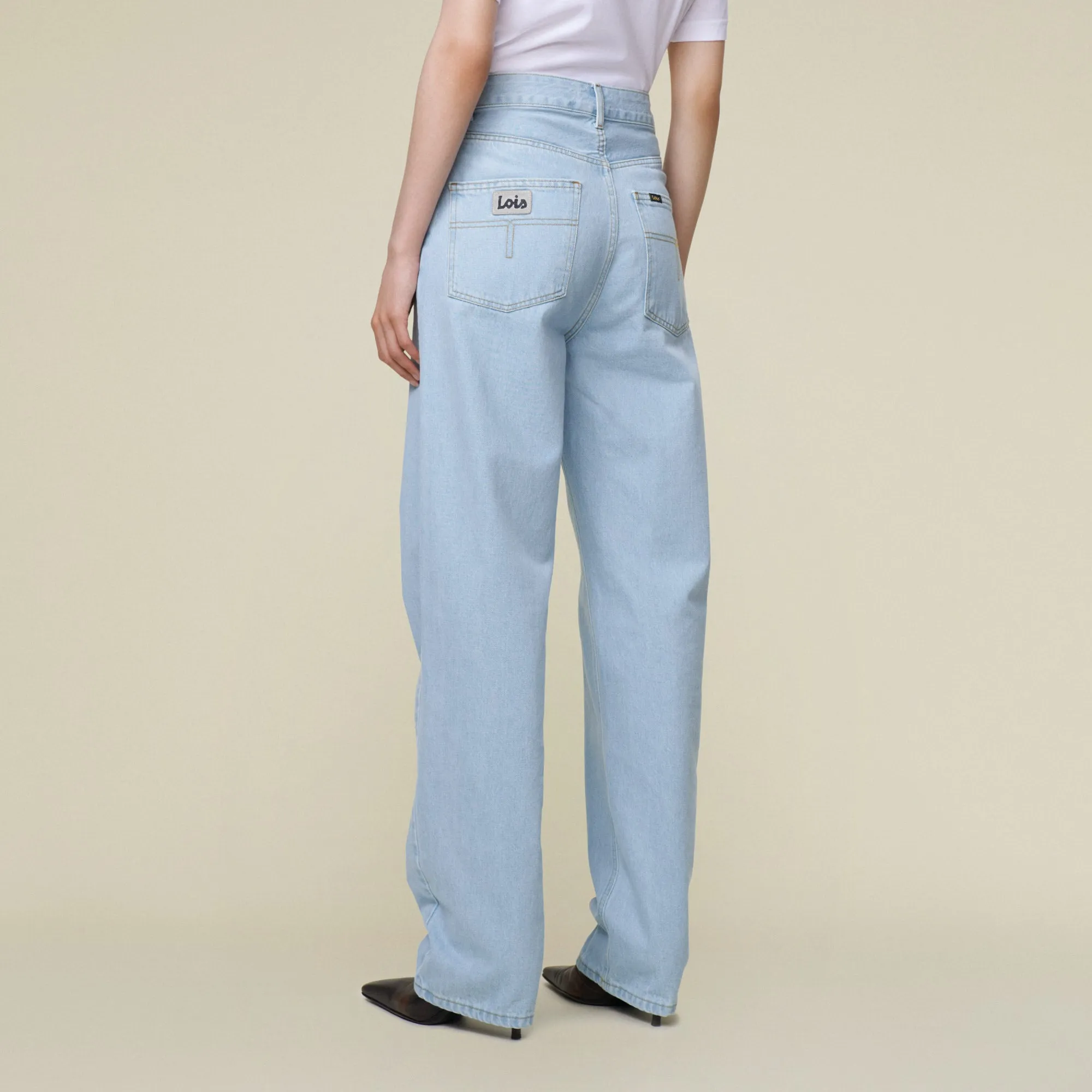 Maya Jackson Bleached - High Rise Straight Fit