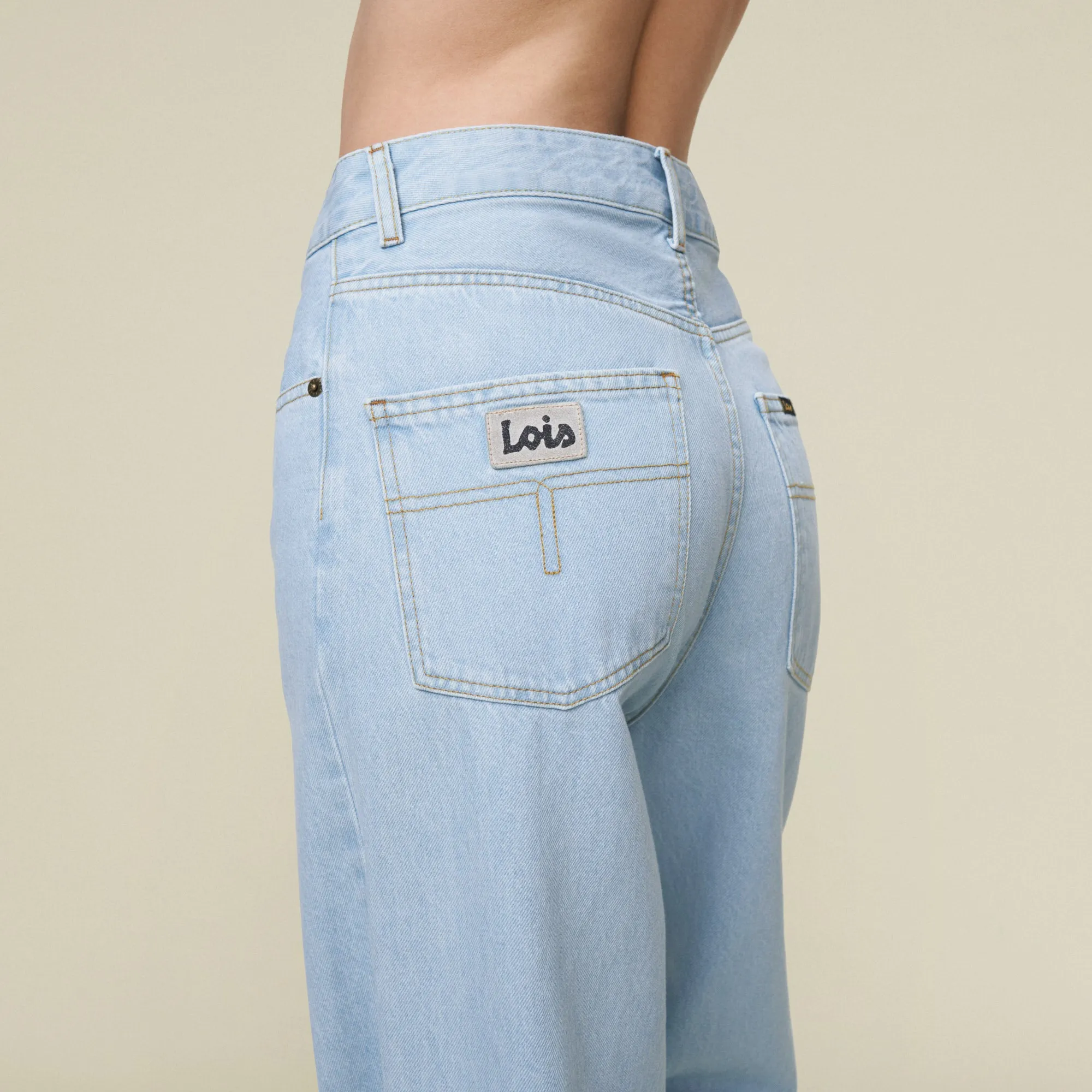 Maya Jackson Bleached - High Rise Straight Fit