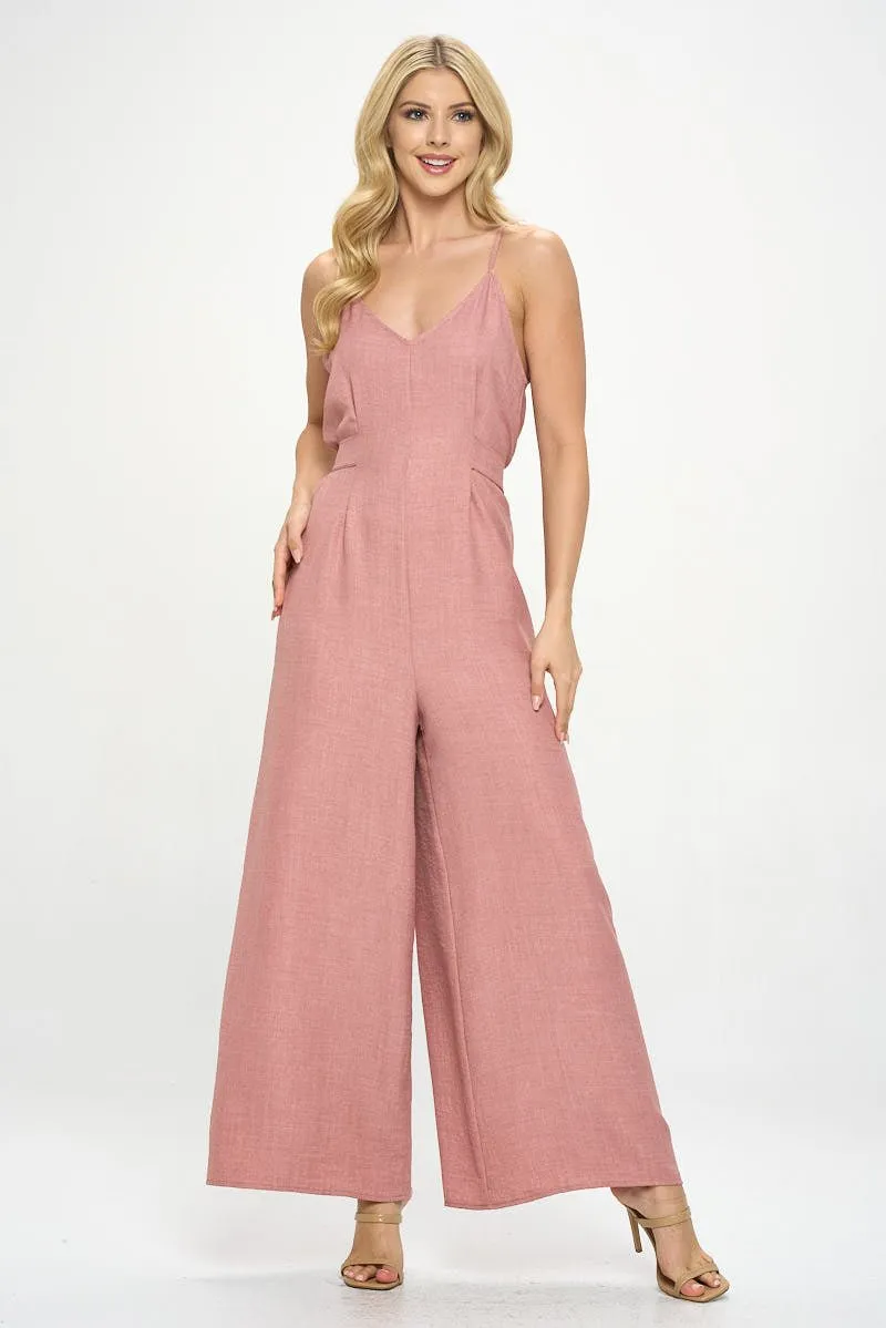 Mia Wide Leg Jumpsuit