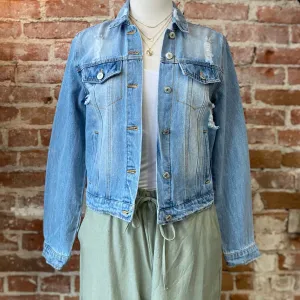 Miles Vintage Inspired Denim Jacket