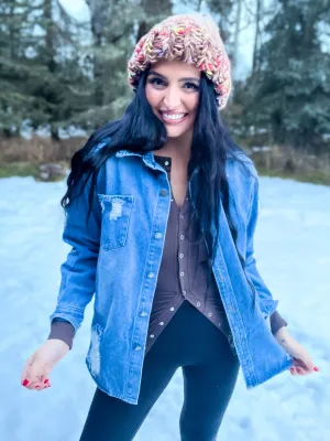 Never In Distress Denim Jacket