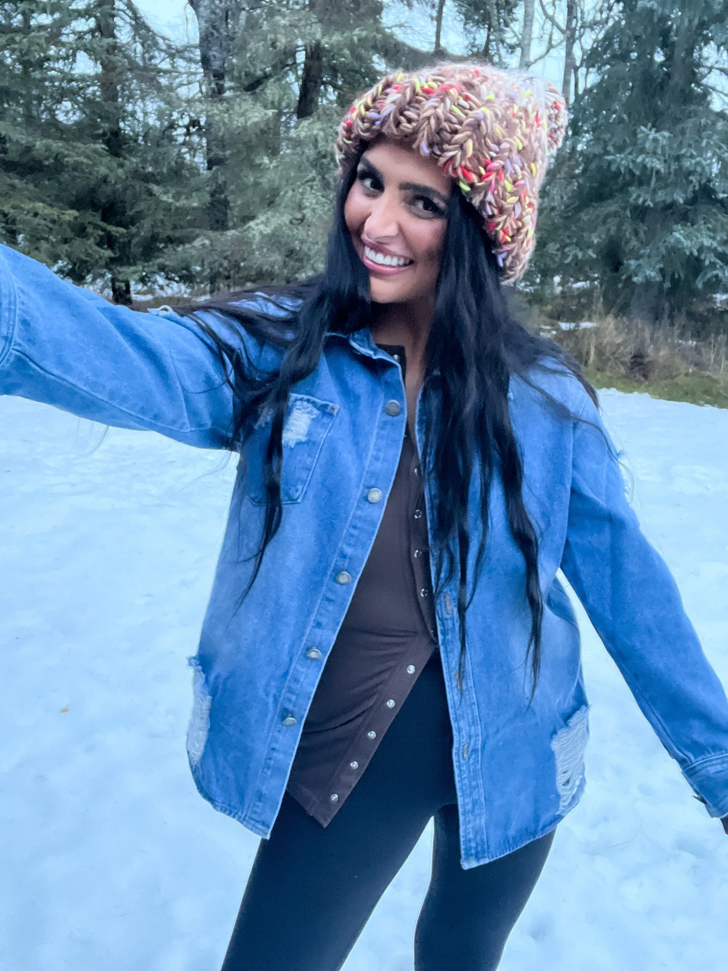 Never In Distress Denim Jacket