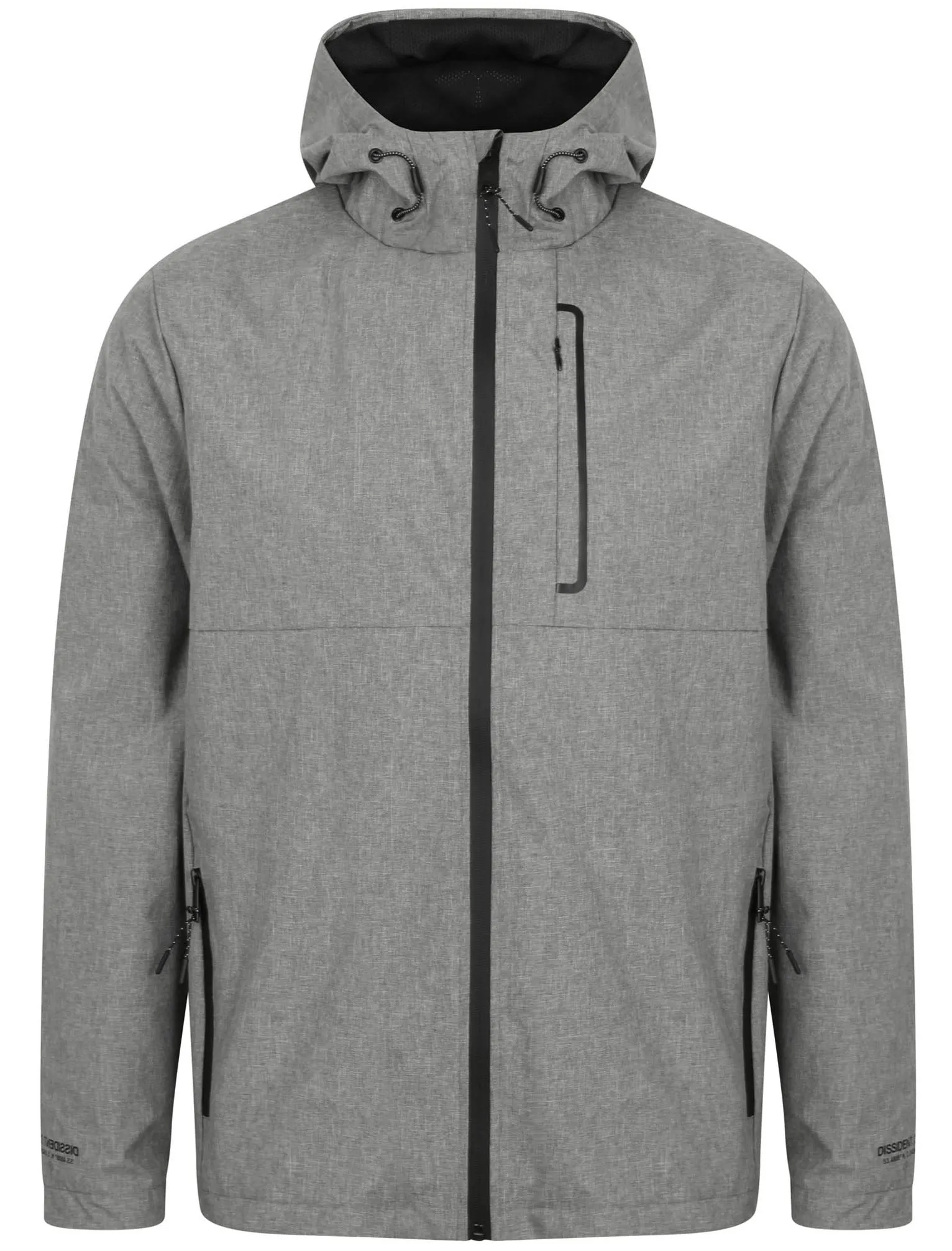 Oakley Lightweight Hooded Windbreaker Jacket in Grey - Dissident