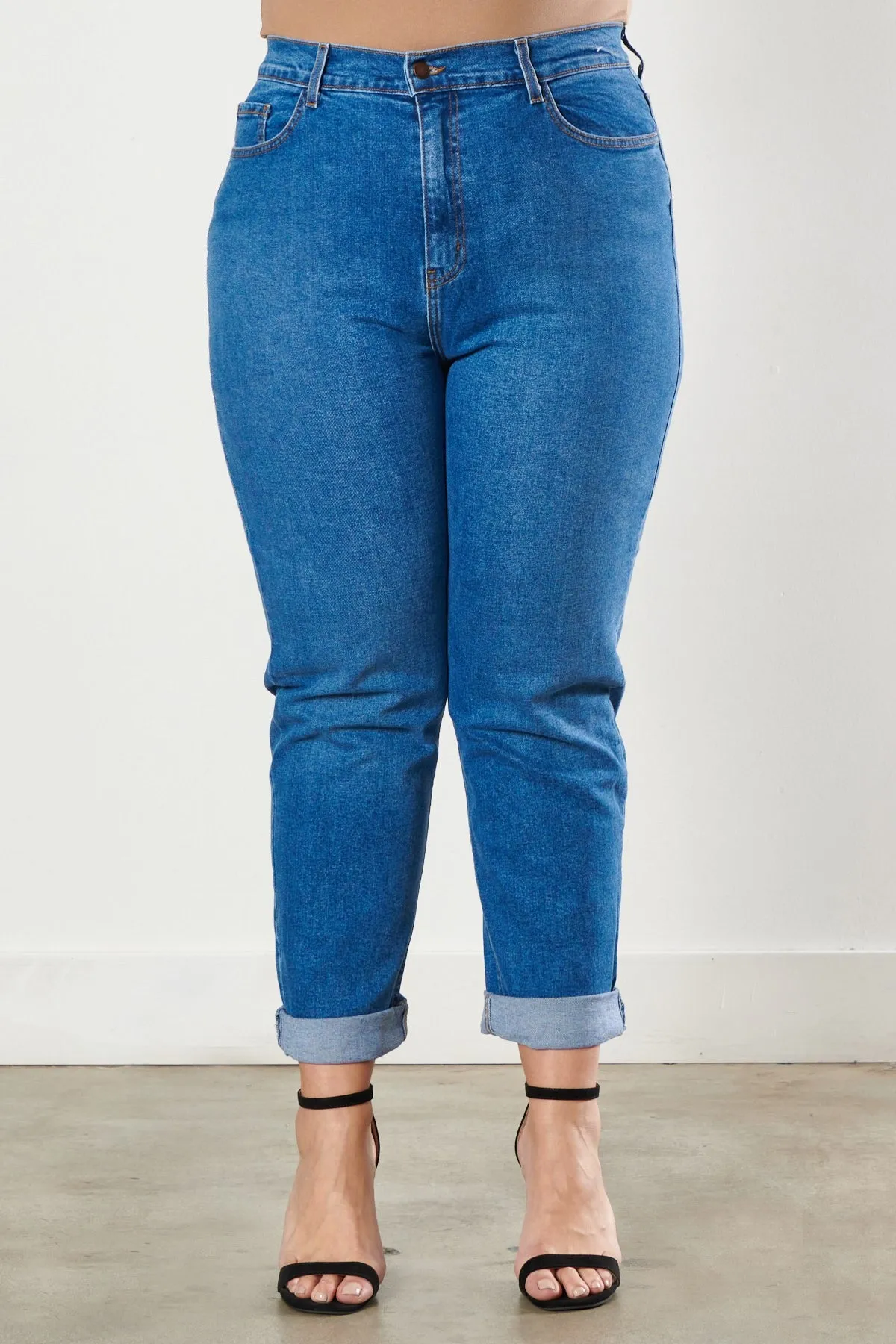 PLUS We're Back Mom Jeans