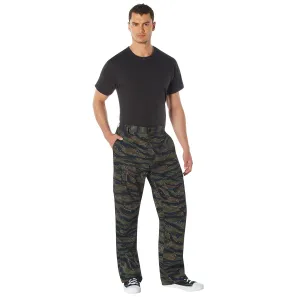 [Relaxed Fit Zipper Fly] Camo Tactical BDU Pants