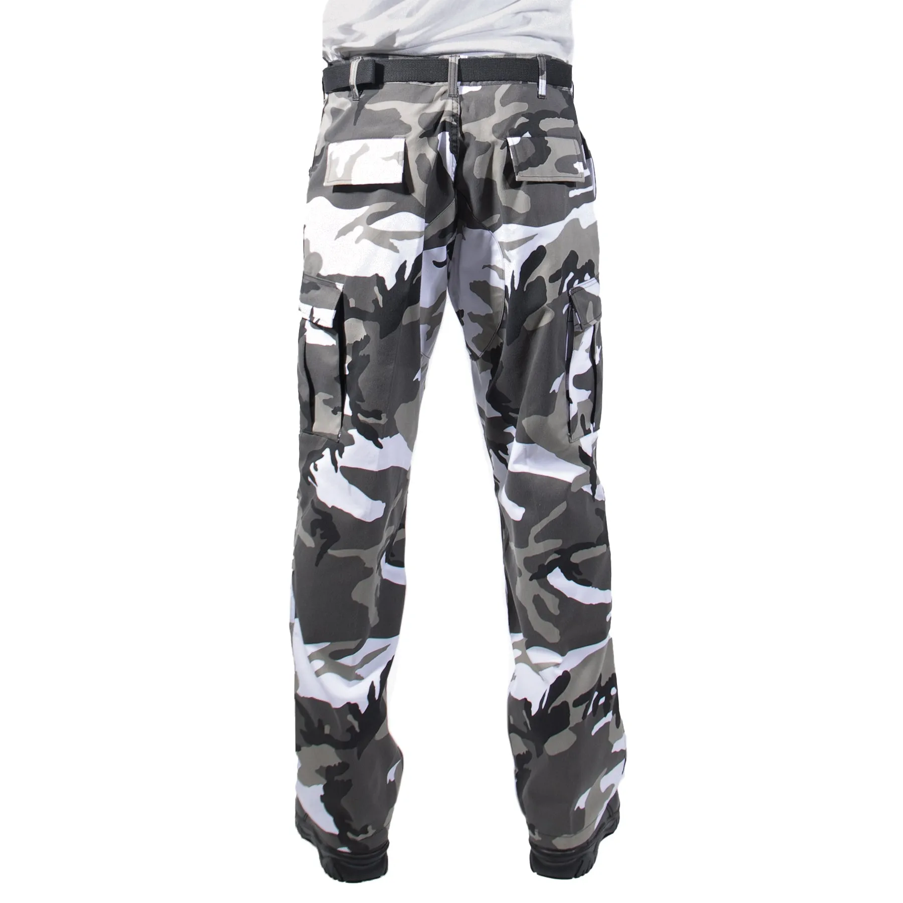 [Relaxed Fit Zipper Fly] Camo Tactical BDU Pants