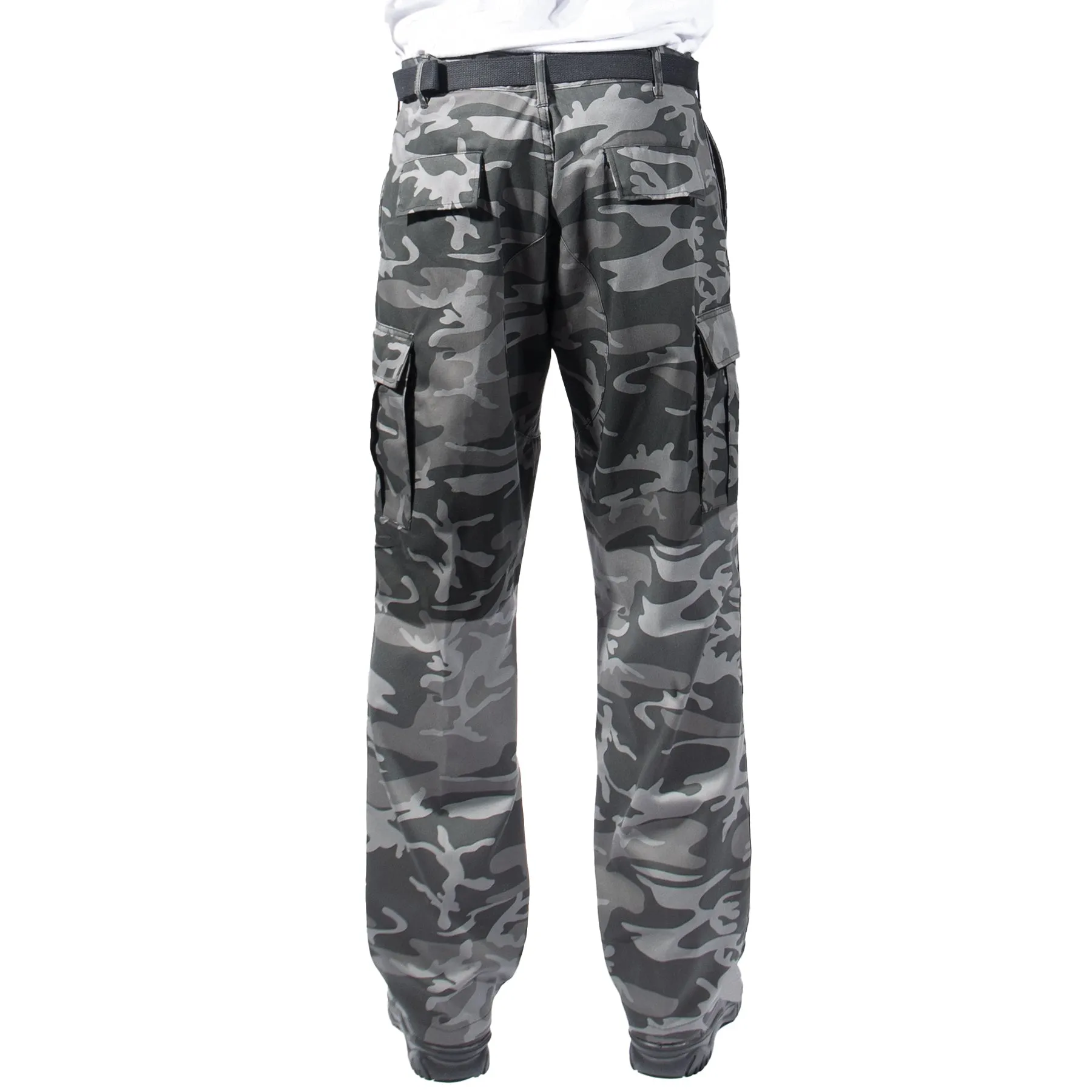 [Relaxed Fit Zipper Fly] Camo Tactical BDU Pants