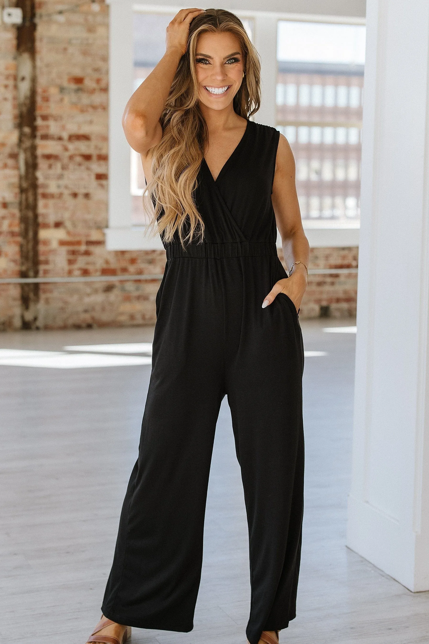 SALE - Gomez Wide Leg Jumpsuit | S-2XL